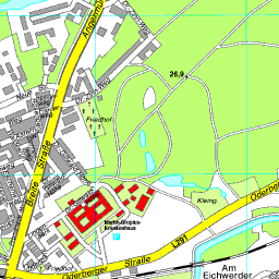 Stadtplan Eberswalde