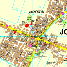 karte jork Stadtplan Jork