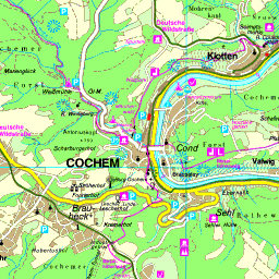 Landkarte Cochem | Ungarn Karte