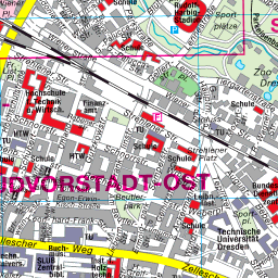 Stadtplan Dresden