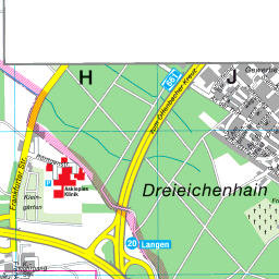 Stadtplan Langen Hessen