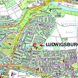 Stadtplan Ludwigsburg