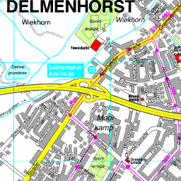 Stadtplan Delmenhorst