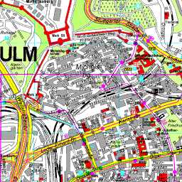 Stadtplan Ulm